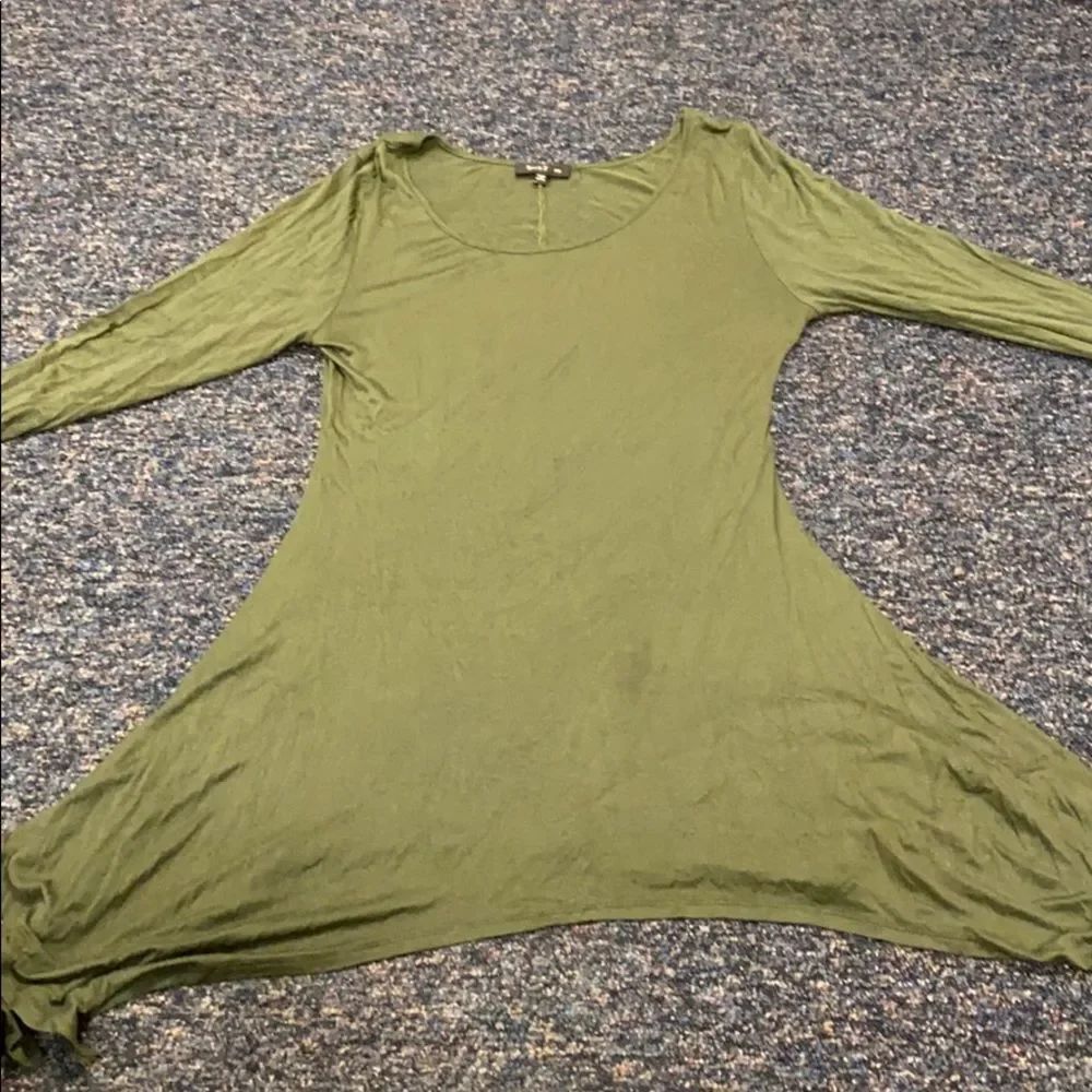 Love J Olive Green Top sz. 2X
